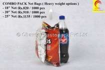 Combo Packaging Net Bag (Heavy material)